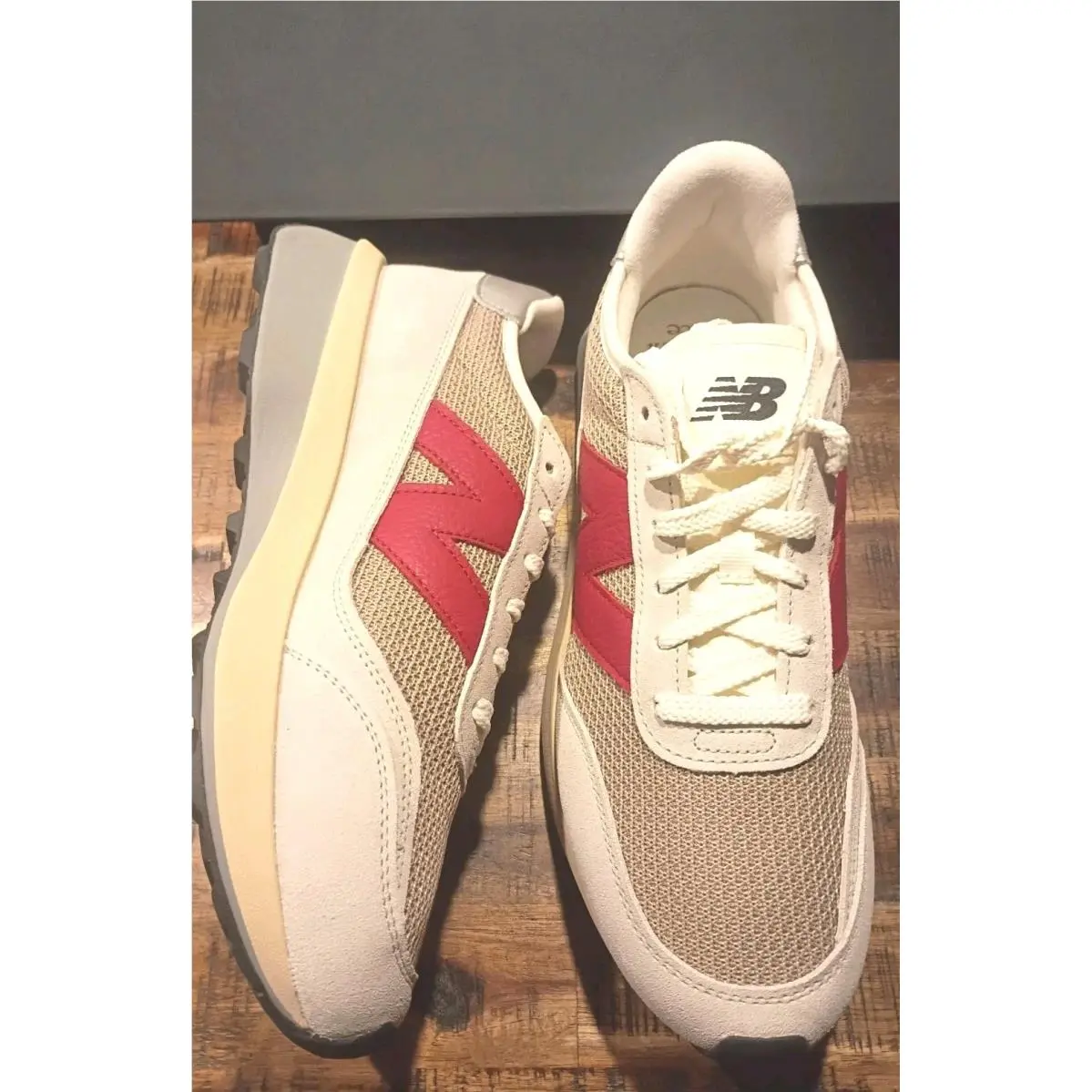 New Balance shoes - New Balance 370 - shipyard / shadow red 1