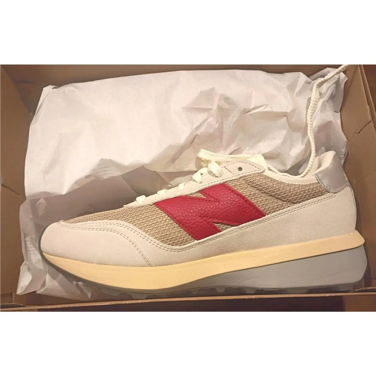 New Balance shoes - New Balance 370 - shipyard / shadow red 3