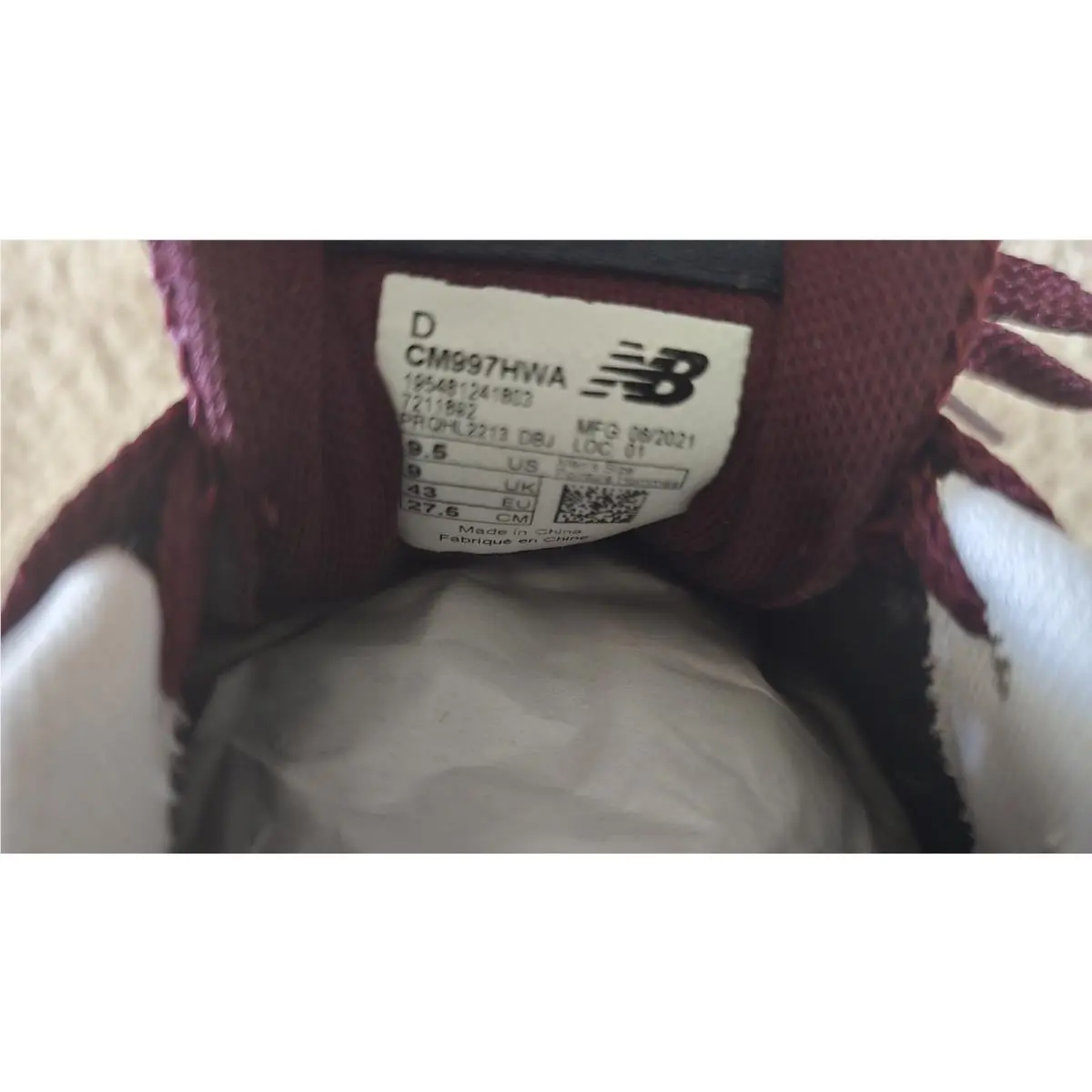 New Balance shoes - New Balance 997 - CM997HWA - Multicolor 6