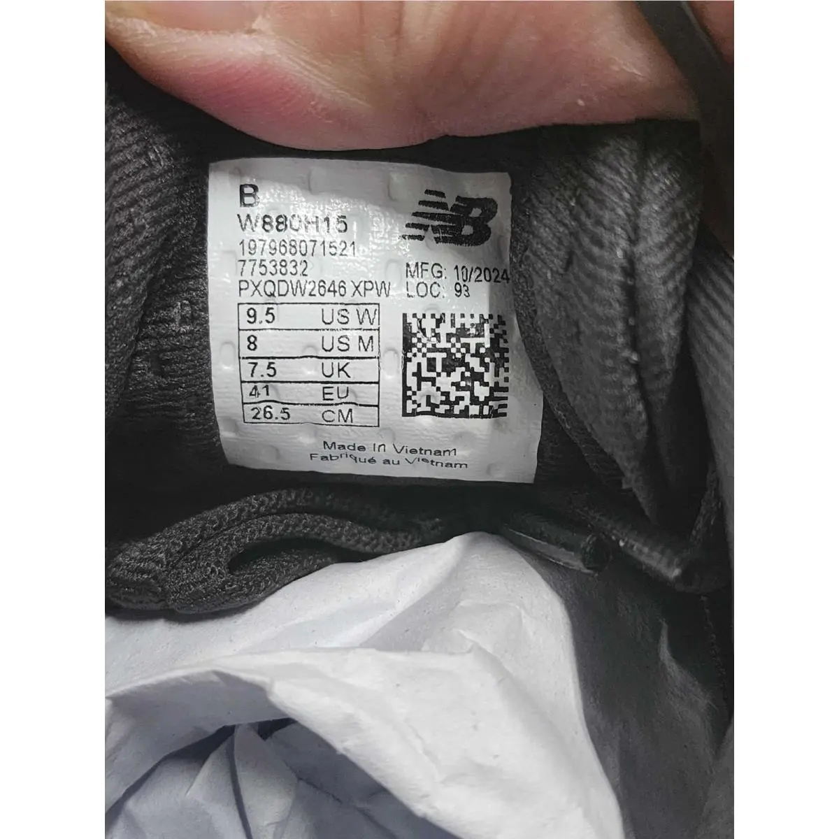 New Balance shoes - Black 1