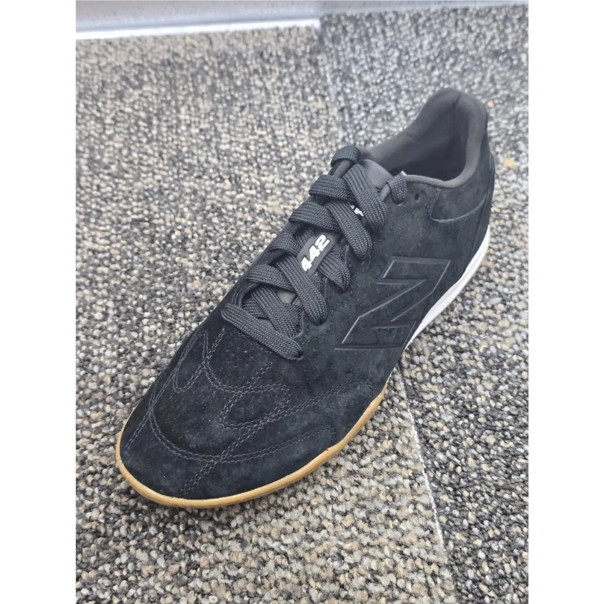 New Balance shoes - New Balance 442 - U41IL1RX - Black With White (UPC: 198688596295) 1