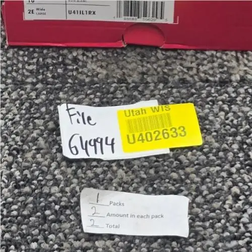 New Balance shoes - New Balance 442 - U41IL1RX - Black With White (UPC: 198688596295) 7