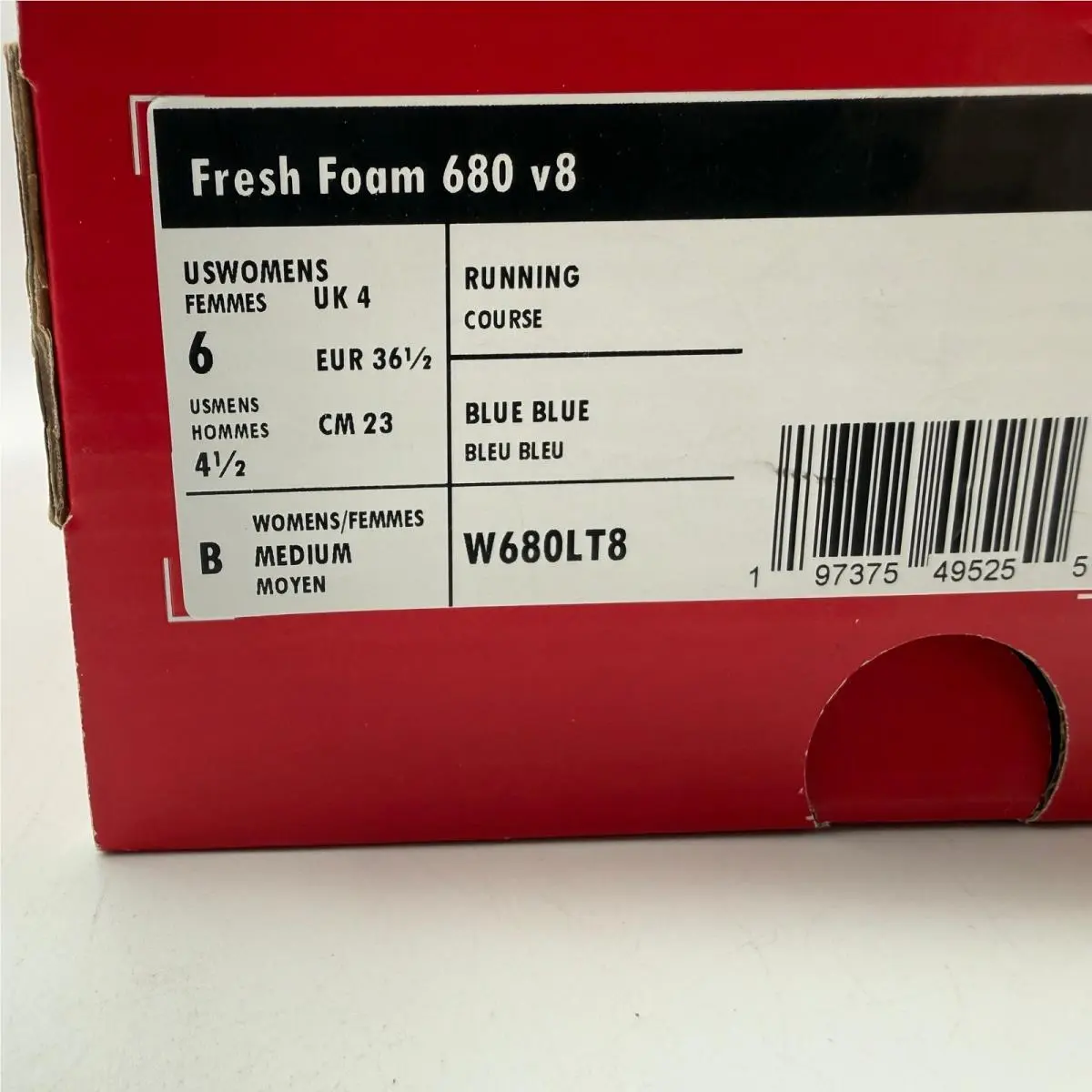 New Balance shoes - New Balance Fresh Foam 680 v8 - Blue 6