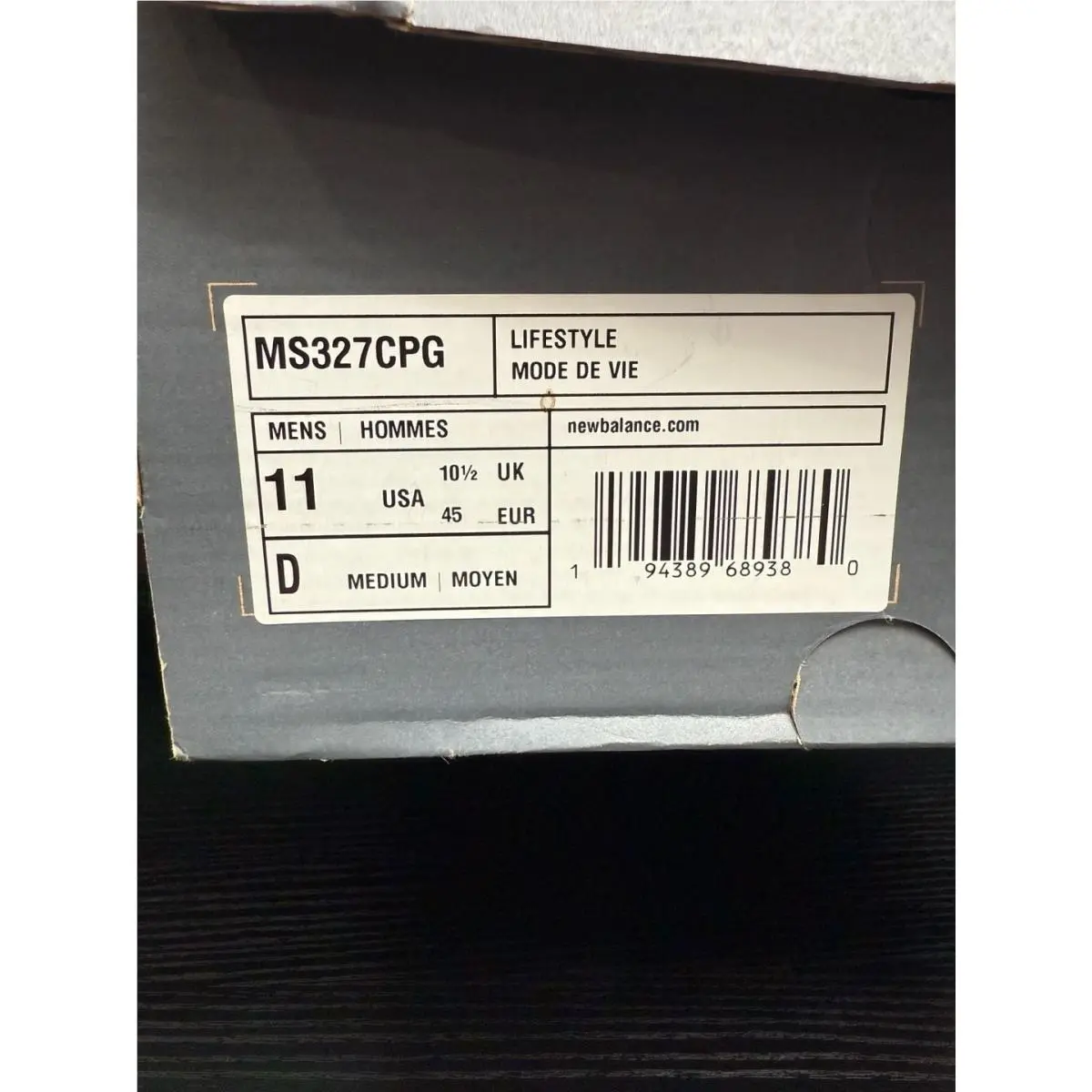New Balance shoes - New Balance 327 - MS327CPG - Black 4