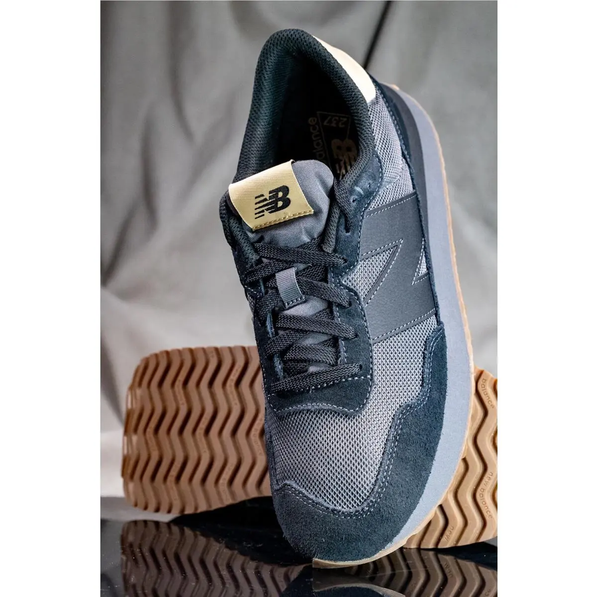 New Balance shoes - New Balance 237 - MS237LOB - GREY/ BLACK (UPC: 197966286163) 0
