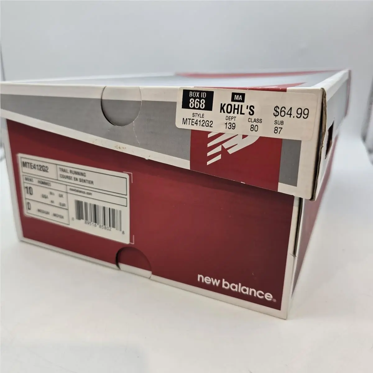 New Balance shoes - New Balance 412 - Black, Main: Dark Brown 8