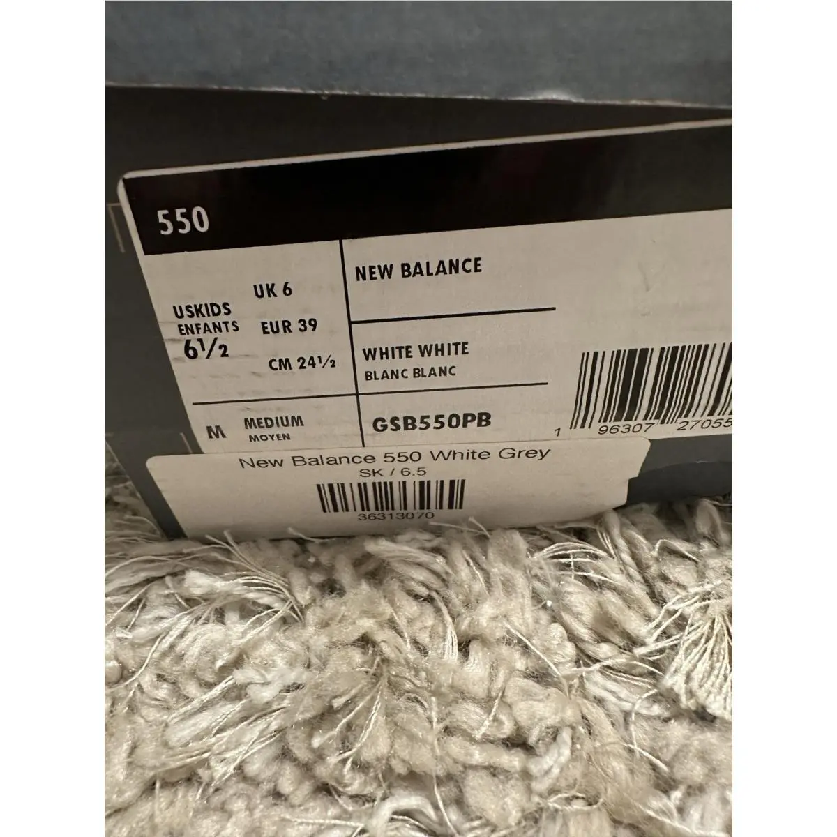 New Balance shoes - New Balance 550 - White 0