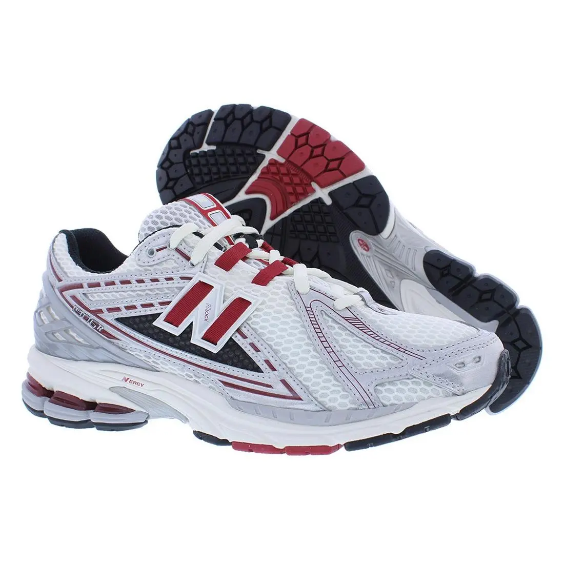New Balance 1906R Unisex Shoes Size 11.5 Color: Grey/red