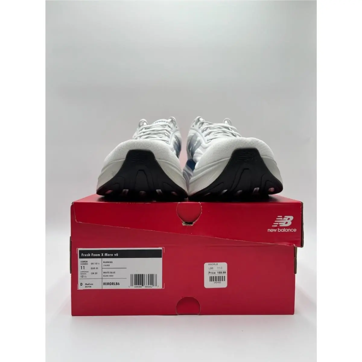 New Balance shoes - New Balance Fresh Foam X More - MM0RLB6 - White (UPC: 198686669427) 9