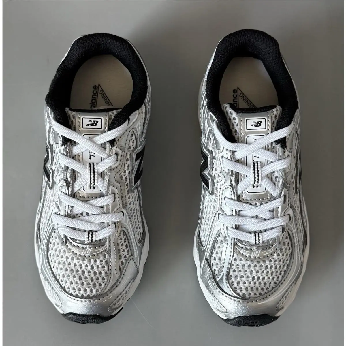 New Balance shoes - White Grey Black (UPC: 0198686850665) 3