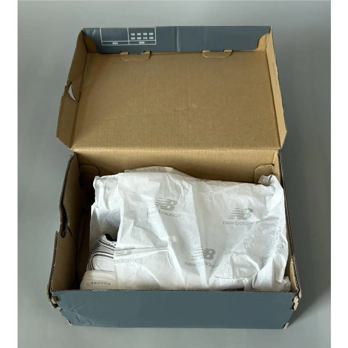 New Balance shoes - White Grey Black (UPC: 0198686850665) 7