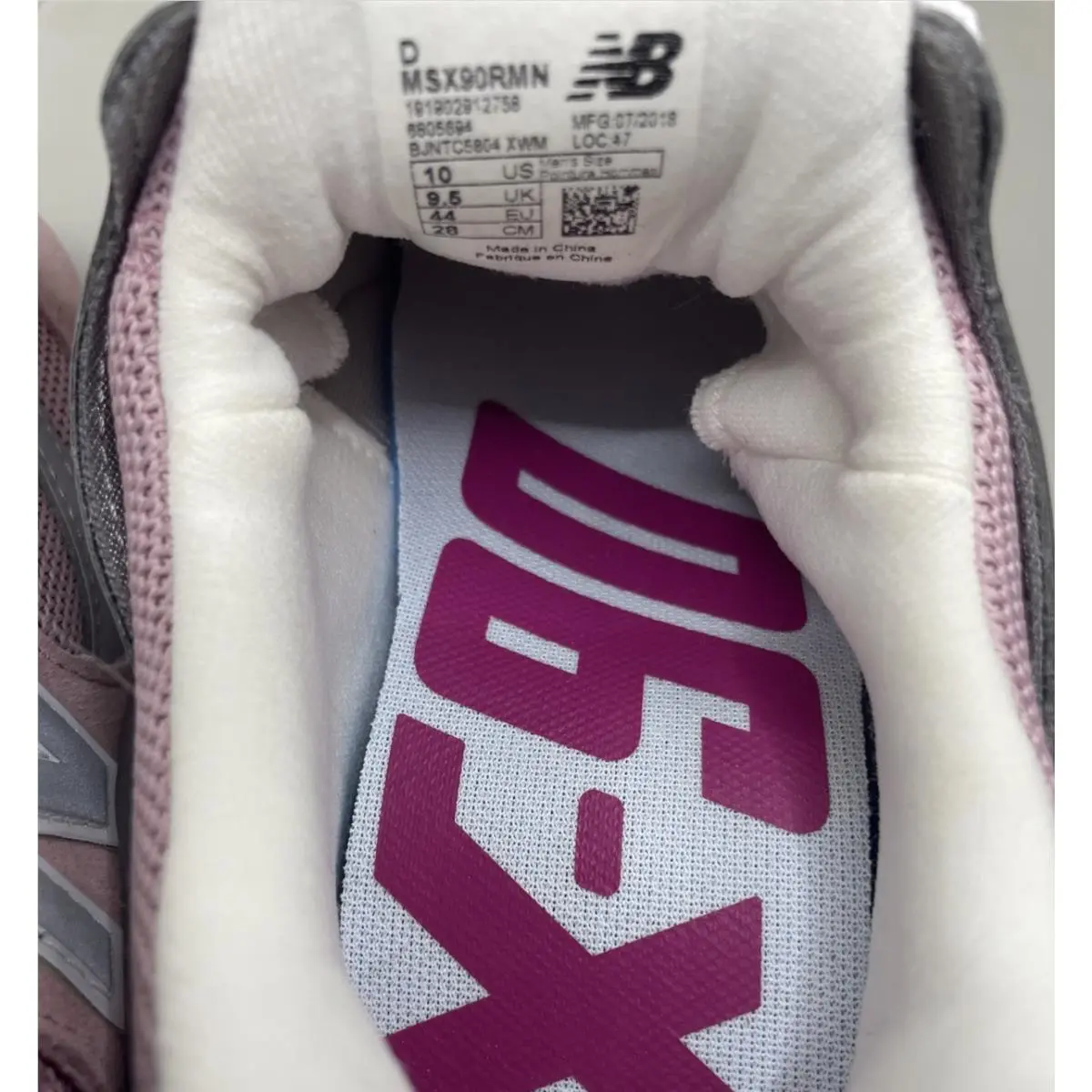 New Balance shoes - New Balance X-90 - MSX90RMN - Pink (UPC: 0191902912758) 2