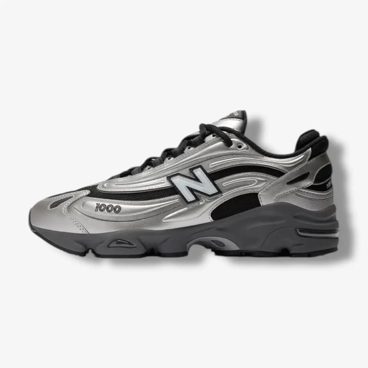 New Balance shoes - New Balance 1000 - Black/Silver Metallic 0