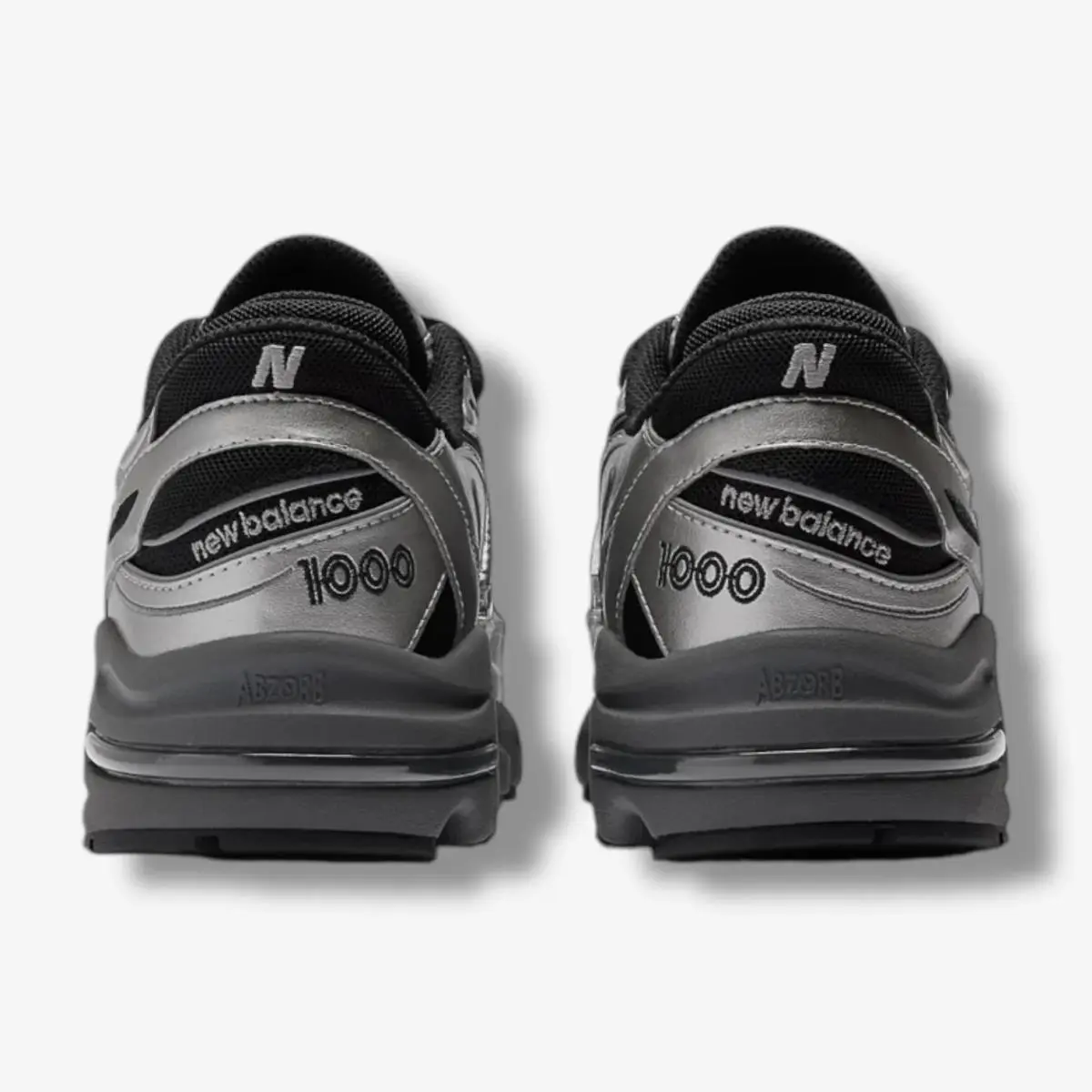 New Balance shoes - New Balance 1000 - Black/Silver Metallic 2