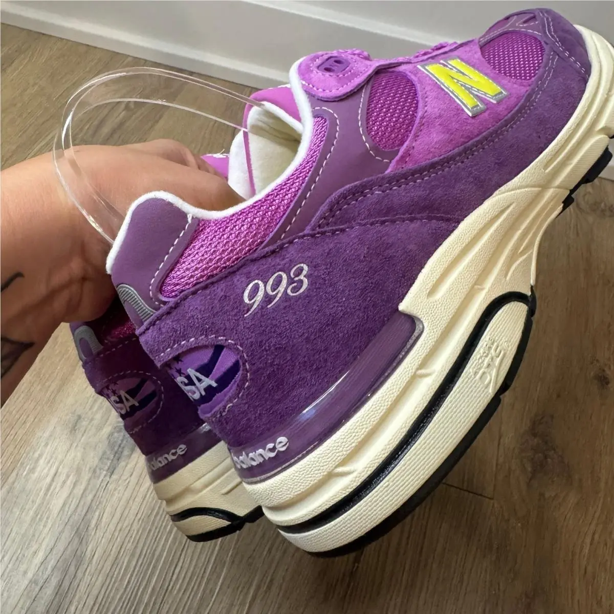 New Balance shoes - New Balance 993 - Purple 8