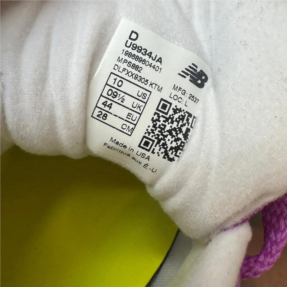 New Balance shoes - New Balance 993 - Purple 9