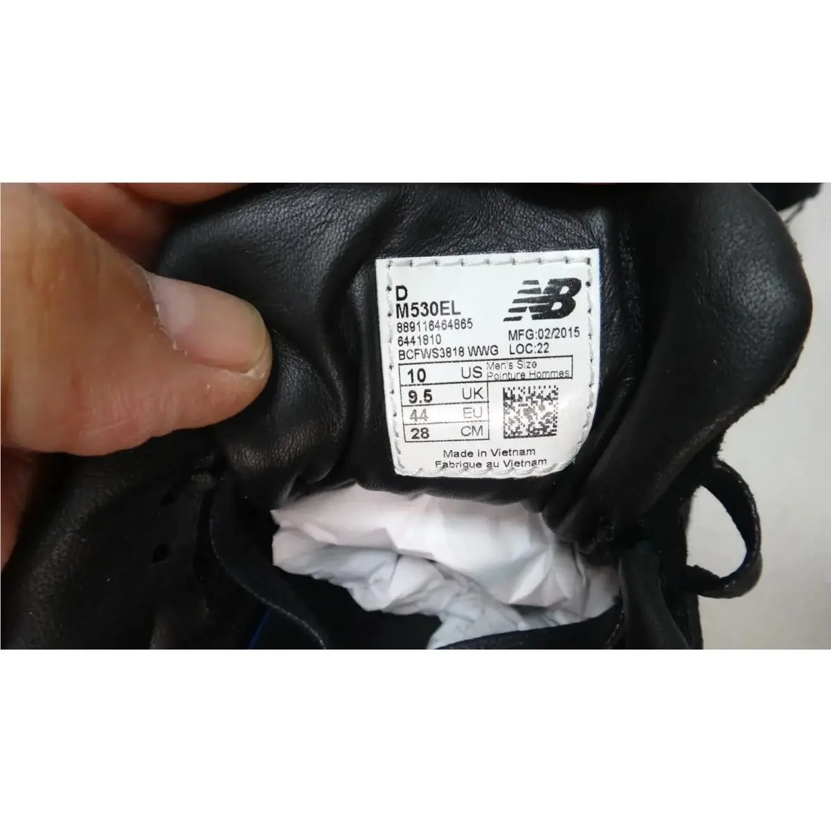 New Balance shoes - M530EL - M530EL - Black 8