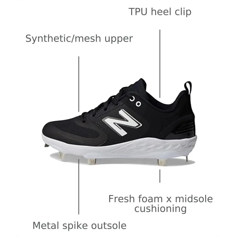 New Balance shoes - SMVELOK3 - Black/White (UPC: 196307371469) 1
