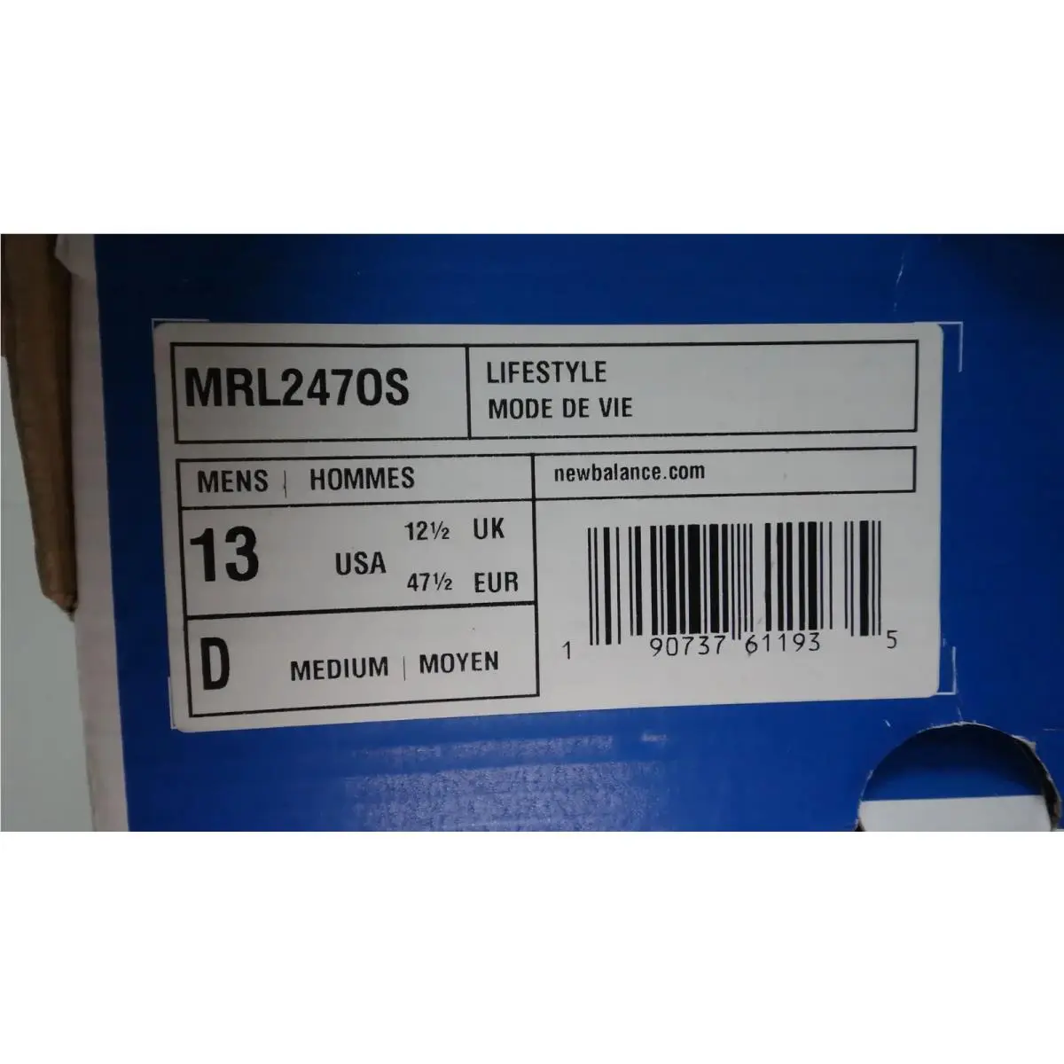 New Balance shoes - New Balance 247 - MRL2470S - Orange 1