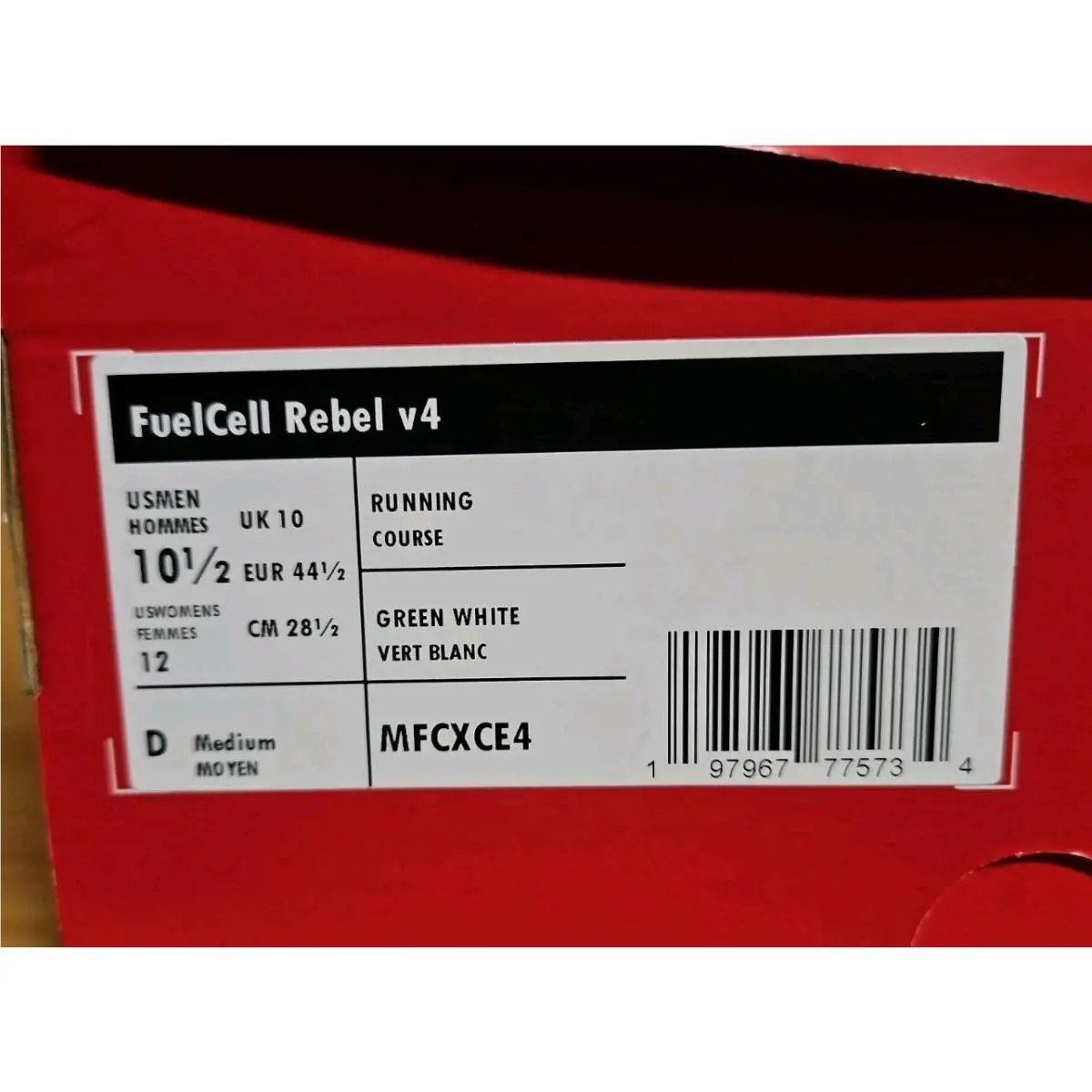 New Balance shoes - New Balance FuelCell Rebel v4 - MFCXCE4 - Green (UPC: 197967775734) 8
