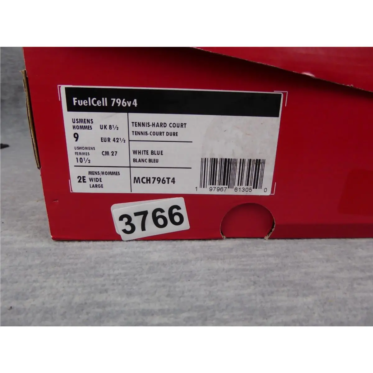 New Balance shoes - New Balance FuelCell 796v4 - FuelCell - White 9