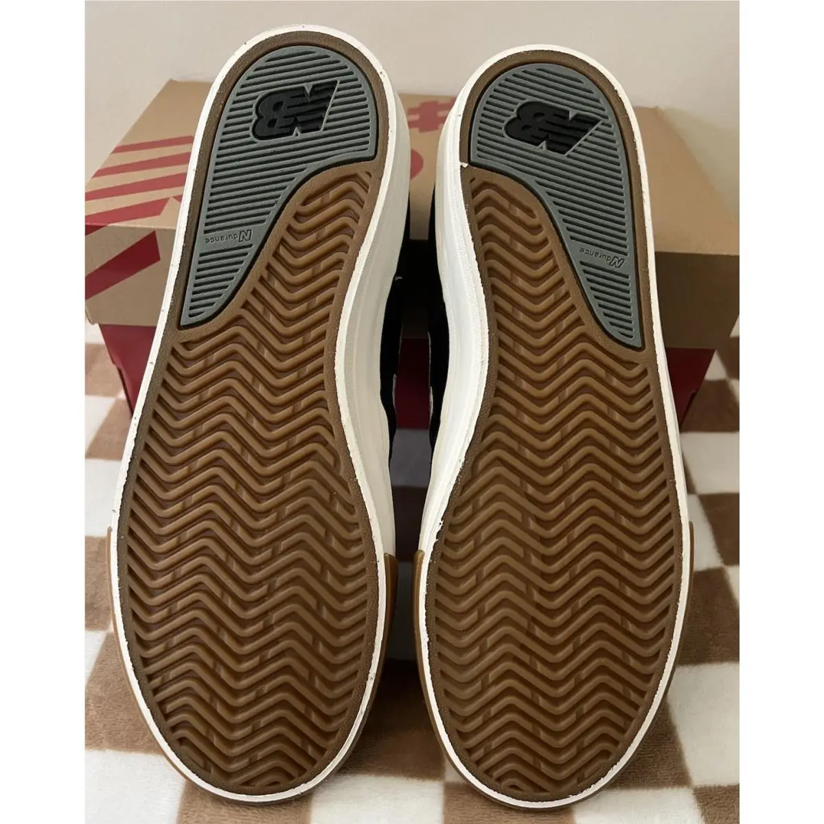 New Balance shoes - New Balance Numeric 306 - Numeric - NM306BGT - Black/Gum/White 12