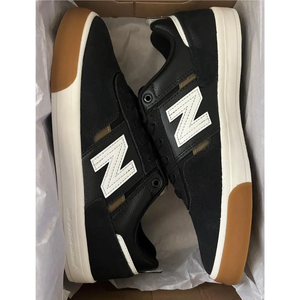New Balance shoes - New Balance Numeric 306 - Numeric - NM306BGT - Black/Gum/White 13