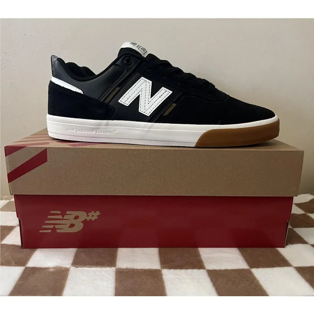 New Balance shoes - New Balance Numeric 306 - Numeric - NM306BGT - Black/Gum/White 0