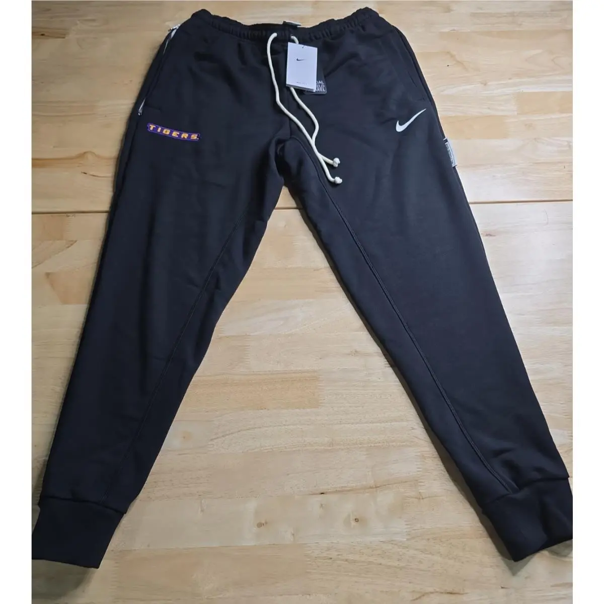 Nike Lsu Tigers Standard Issue Sweatpants Black Size Medium IH9928-010