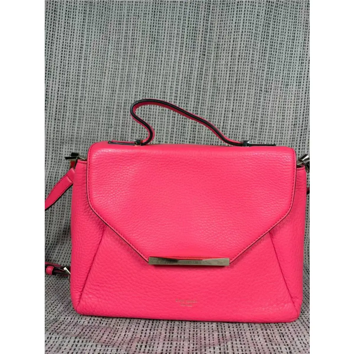 Women`s Palermo Astro Row Pink Leather Medium Bag PXRU4927 by Kate Spade