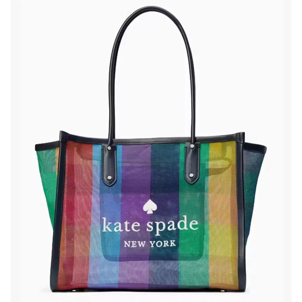 Kate Spade New York Ella Extra Large Rainbow Tote Bag New