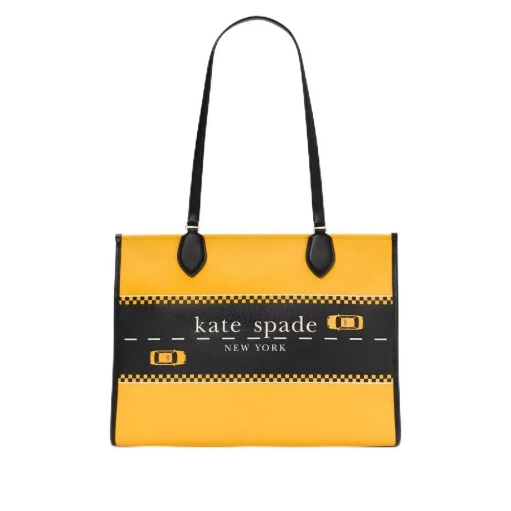 Yellow Multi - Kate Spade New York Manhattan Large Market Tote