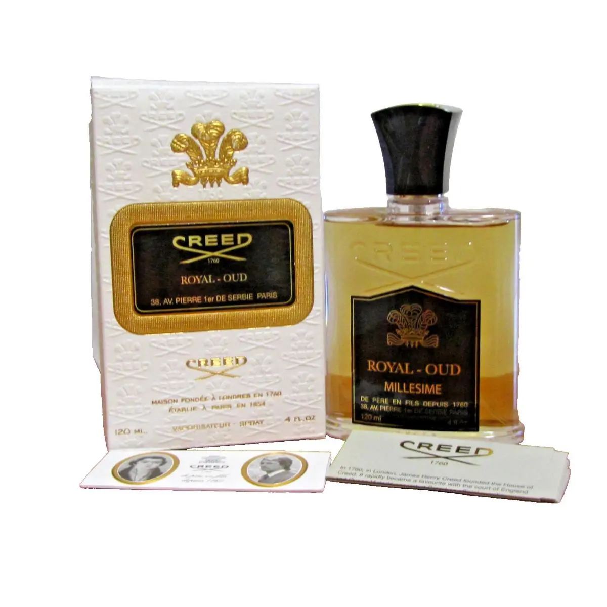 Creed Royal-oud Millesime For Men 4.oz/ 120 ML Eau De Parfum Spray