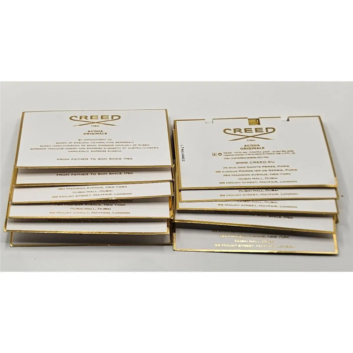 12 Creed Iris Tubereuse Edp Sample 1.7ml Vhtf