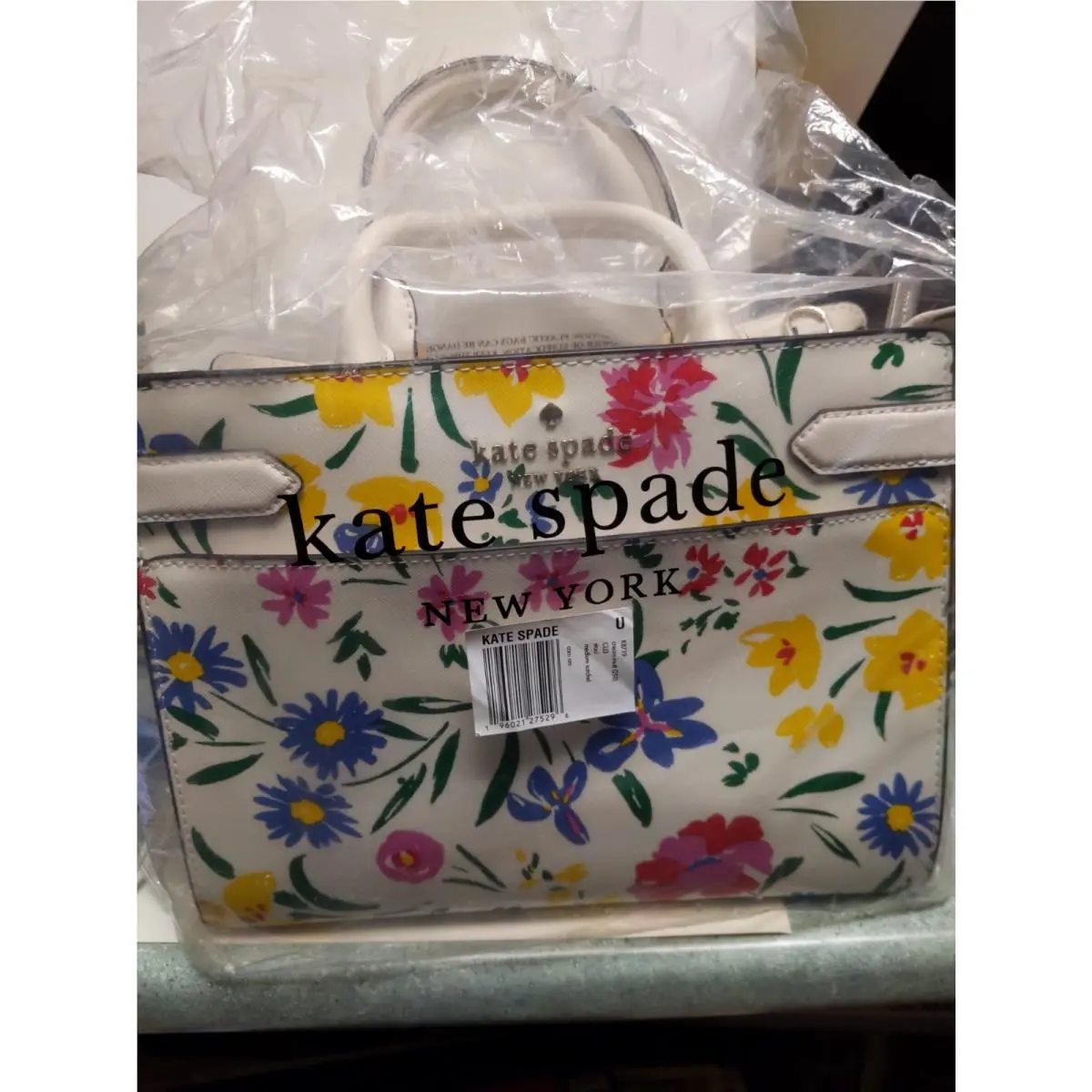 New York Staci Medium Floral Satchel Shoulder Bag by Kate Spade