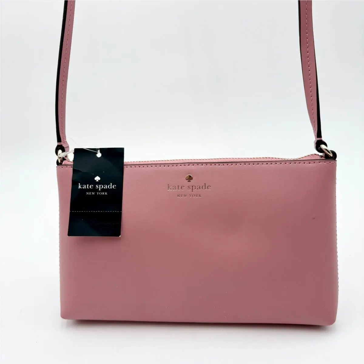 NY Ivy Street Amy Smooth Leather Lip Balm Crossbody Bag Purse by Kate Spade