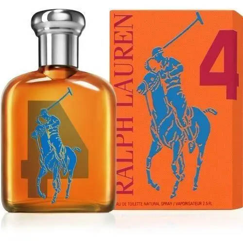Polo Big Pony Orange 4  2.5 oz / 75ml Edt Spray For Men by Ralph Lauren