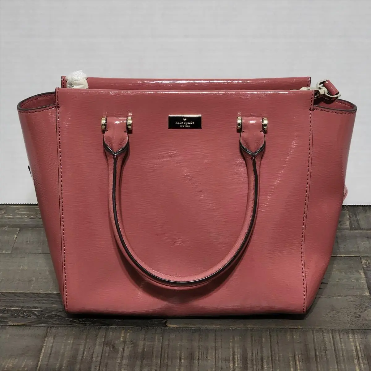 Bixby Place Medium Satchel Pomegranate/pink Crossbody Purse WKRU6158 by Kate Spade