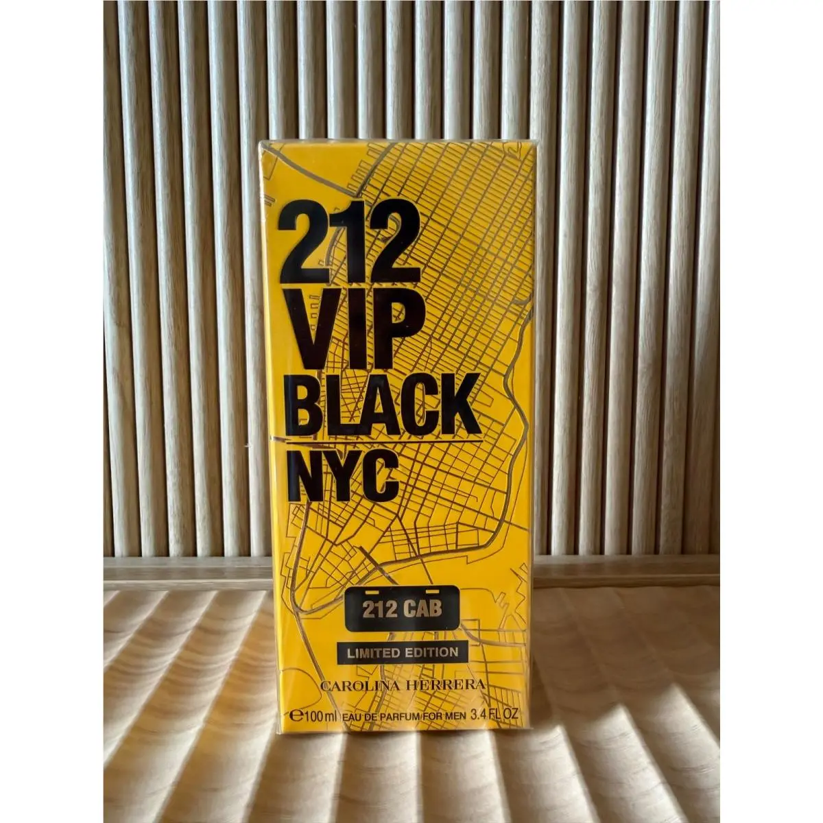 212 Vip Black Cab by Carolina Herrera 100 ml/3.4 oz