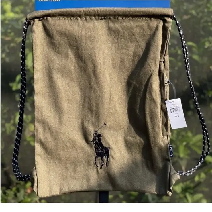 Polo Ralph Lauren Big Pony Cotton Backpack For Men - Green