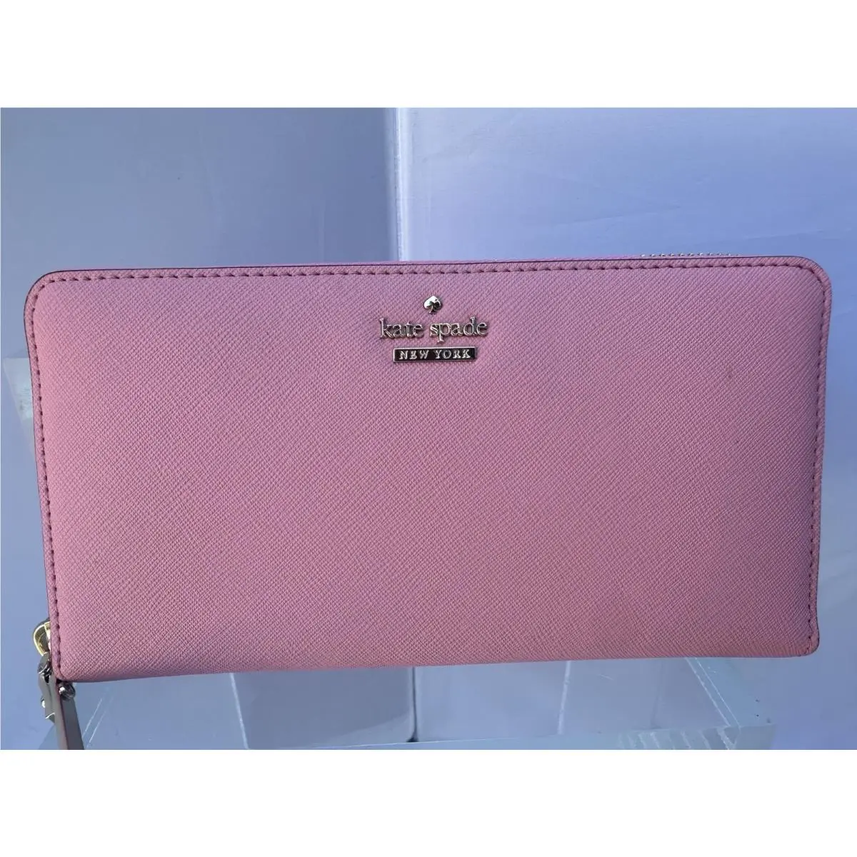 New  Women`s Wallet Lacey Cameron Street Pink CC Holder Clutch by Kate Spade