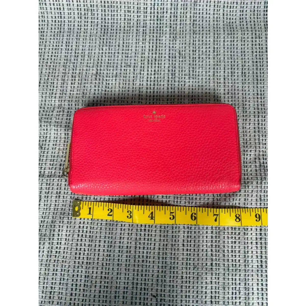 New York Women`s Leather Long Wallet WLRU2264 c1 by Kate Spade