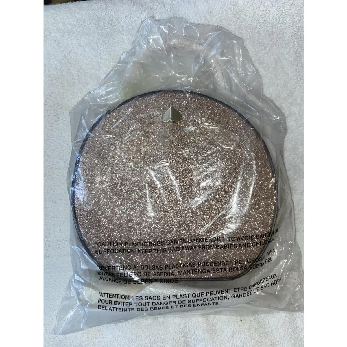 Andi Glitter Mini Canteen Crossbody Bag Handbag Pinkchampa 694 New by Kate Spade