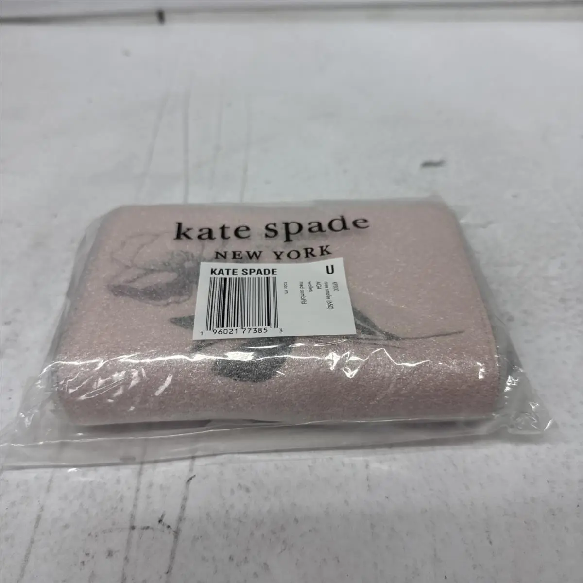 KP300 AG4 Floral Medium Bifold Wallet Rose Smoke Multi by Kate Spade
