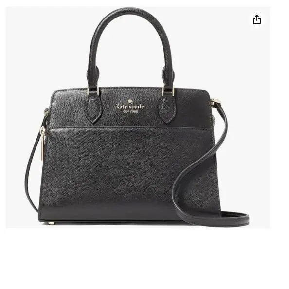 New York Women`s Madison Saffiano Leather Small Satchel Bag Crossbody by Kate Spade