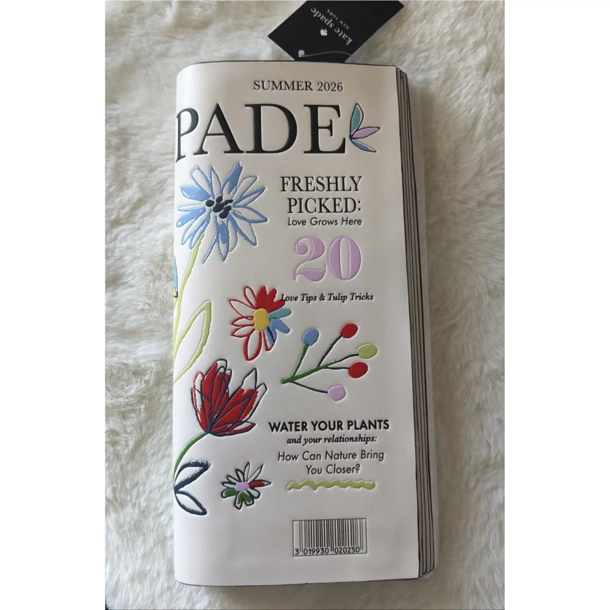 Spring Garden Secrets Flower Magazine Clutch Bag by Kate Spade