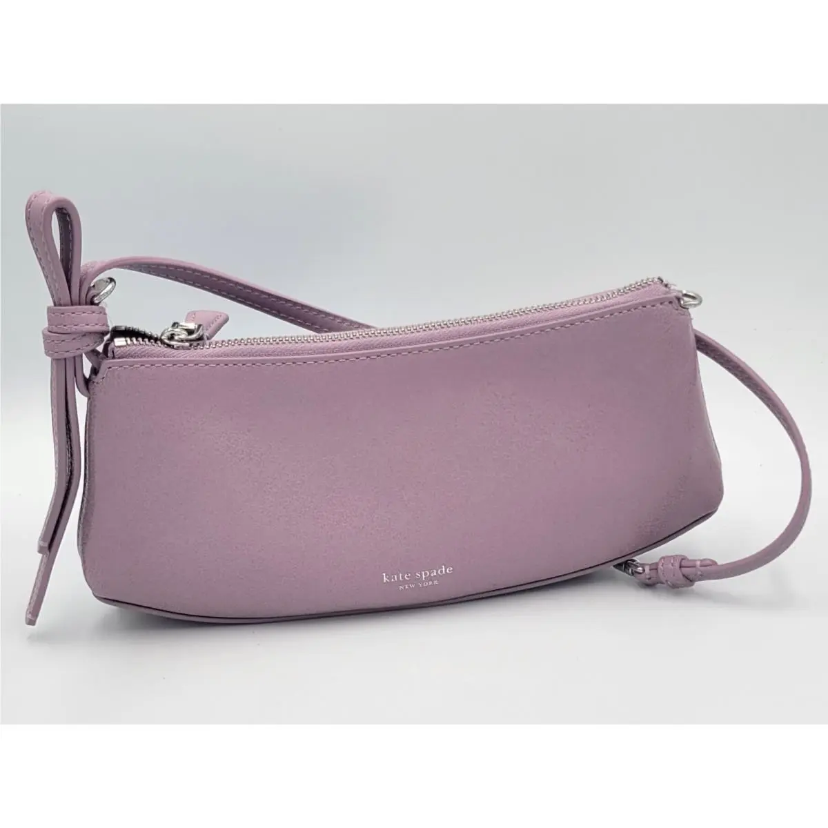 Loop Mini Bag Pochette Lilac Leather by Kate Spade