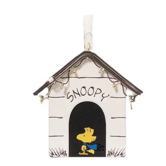 Kate Spade X Peanuts Snoopy Woodstock 3D Dog House Crossbody Purse
