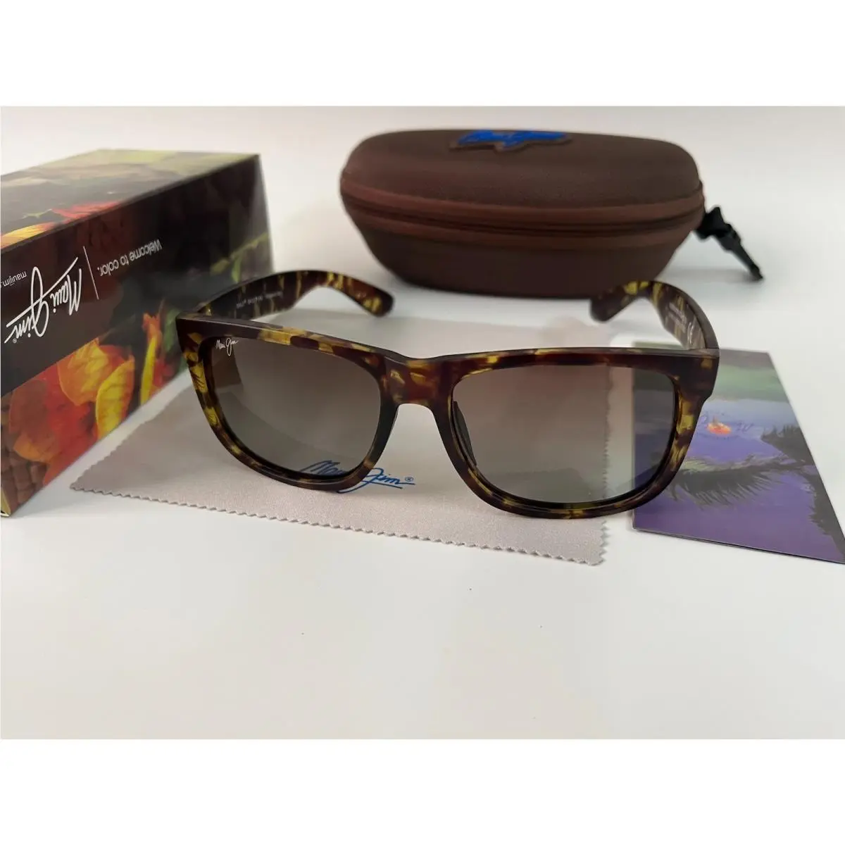 Red Sands Tortoiseshell Sunglasses Brown Lens by Maui Jim