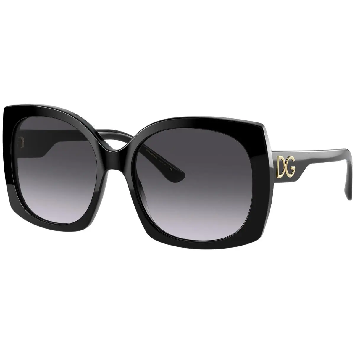 Dolce Gabbana Women`s Black Butterfly Sunglasses - DG4385 - Made in Italy by Dolce & Gabbana